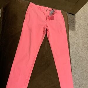 Vineyard Vines Pink 32 34 Breaker Pant Preppy Resortwear Coastal Cottagecore